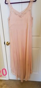 Pink high-low dress size 1 torrid